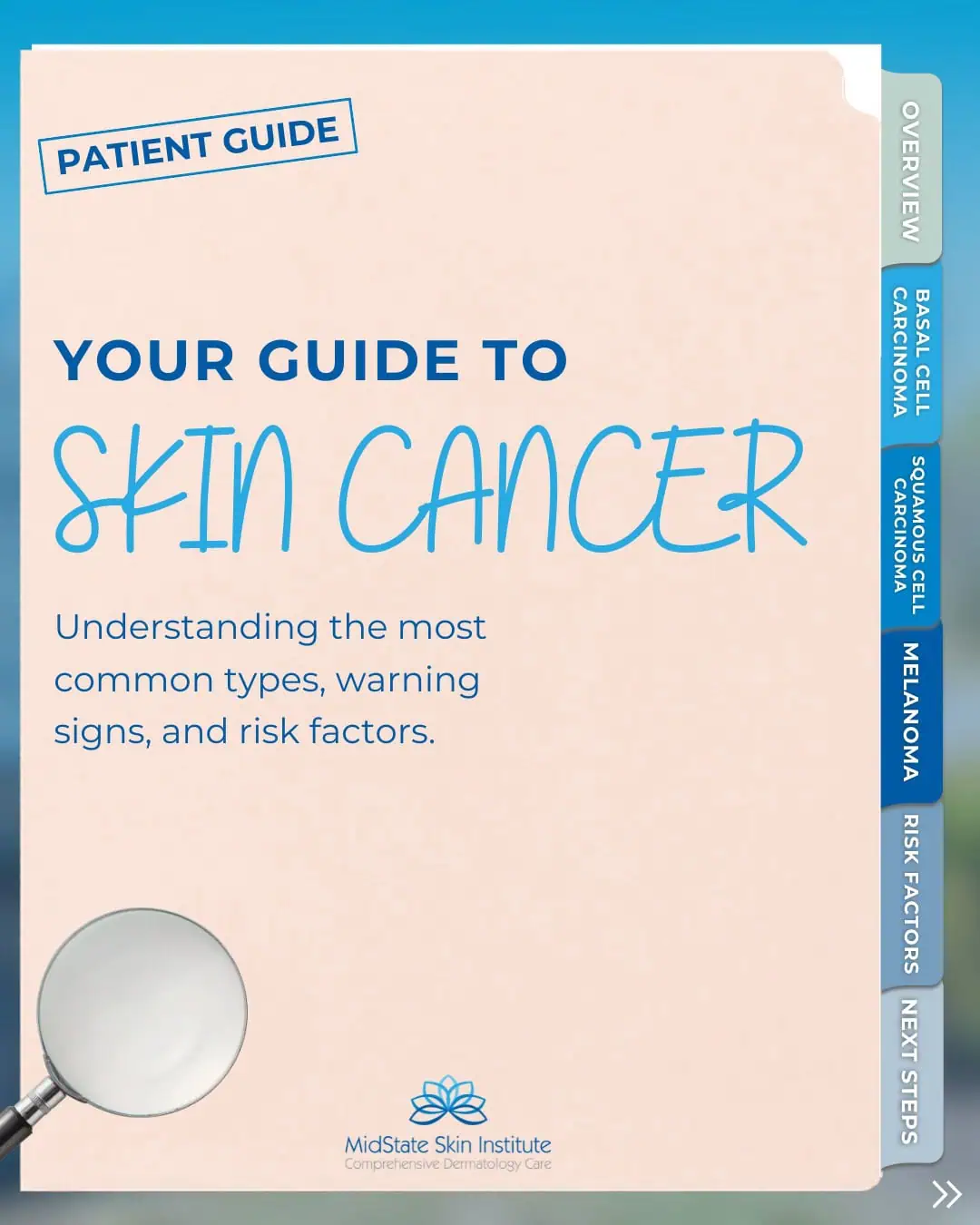 Most skin cancers are highly treatable when caught early — but many warning signs are easier to _1